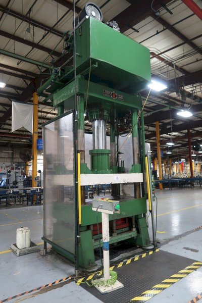 200 TON ROGERS MODEL MD200-4835 CUSHION BED HYDRAULIC PRESS, 24" STROKE: YOBRO #25696