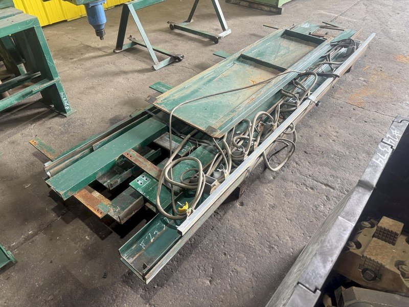 2001 BERCO PT250 TRACK PRESS WITH WTC TRACKMASTER IMPACT WRENCH &amp; CONVEYOR: YOBRO #24374