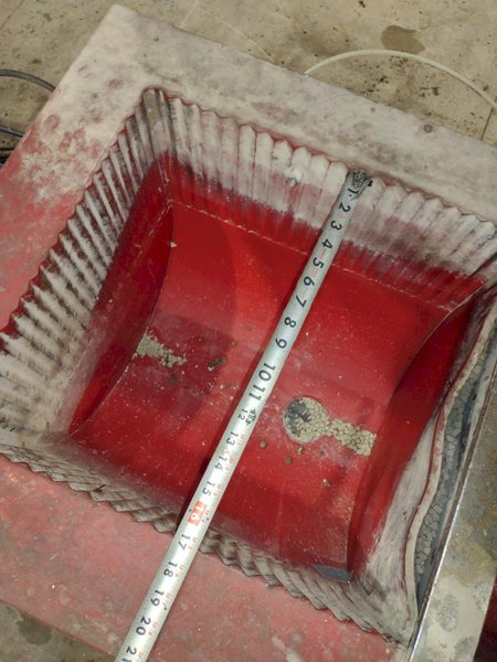 15 CU FT VIBE TECH MODEL #VTHT17120 VIBRATORY TUB PARTS FINISHER: STOCK #21124