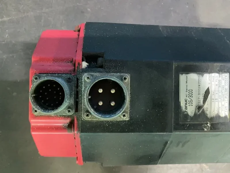 GE FANUC AC SERVO MOTOR   -  A06B-0317-B002#7000
