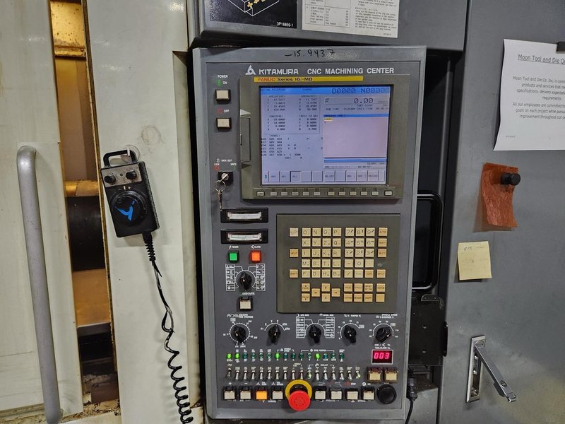 Kitamura Mycenter HX400IF CNC HMC, 2006