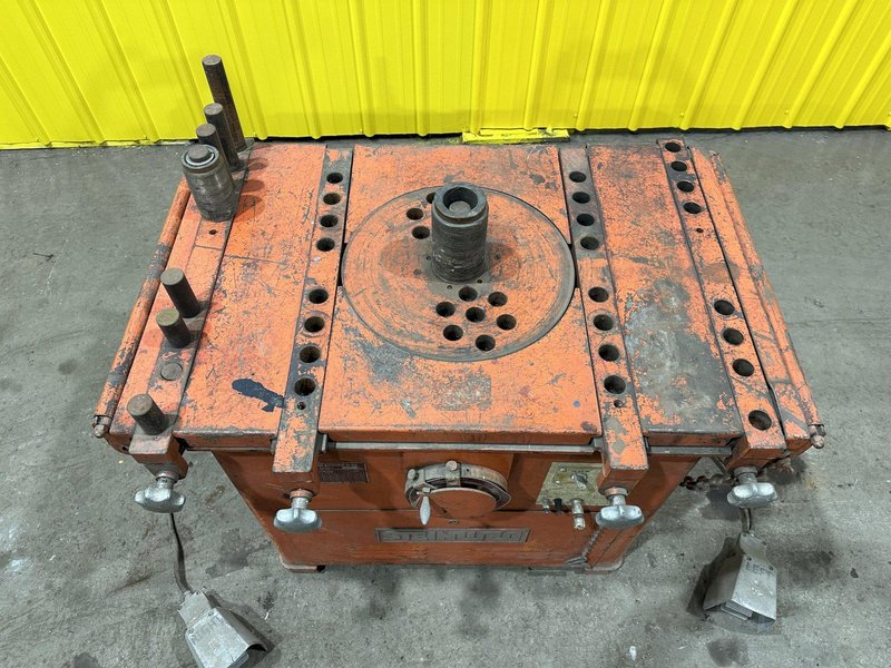 1-1/4&quot; STEINWEG MODEL #B32 REBAR, ROD &amp; BAR ROTARY BENDER: STOCK #18763
