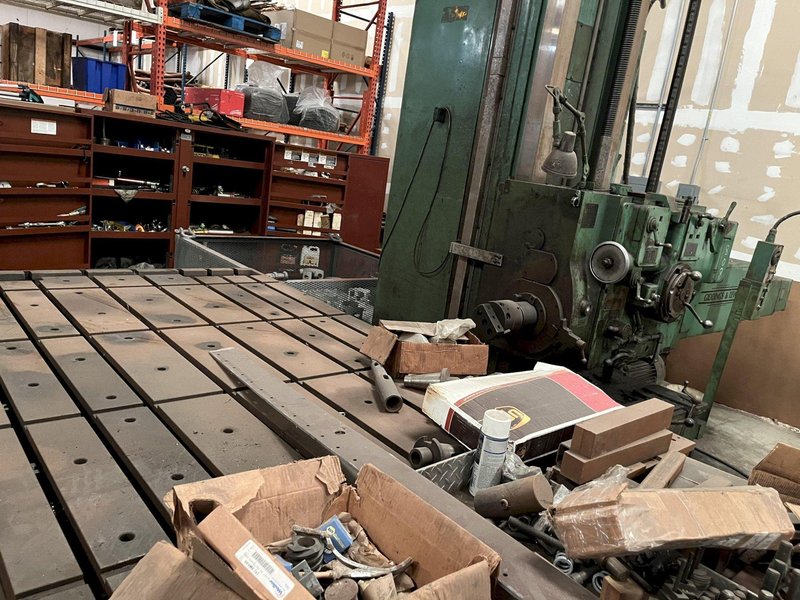 5&quot; GIDDINGS &amp; LEWIS 350-T HORIZONTAL BORING MILL. STOCK # 0886925