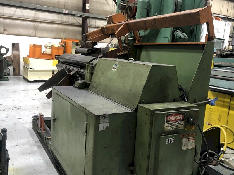 20,000 lbs. Rowe Motorized Coil Reel For Sale Model# 20060DSV Coil Un-coiler
