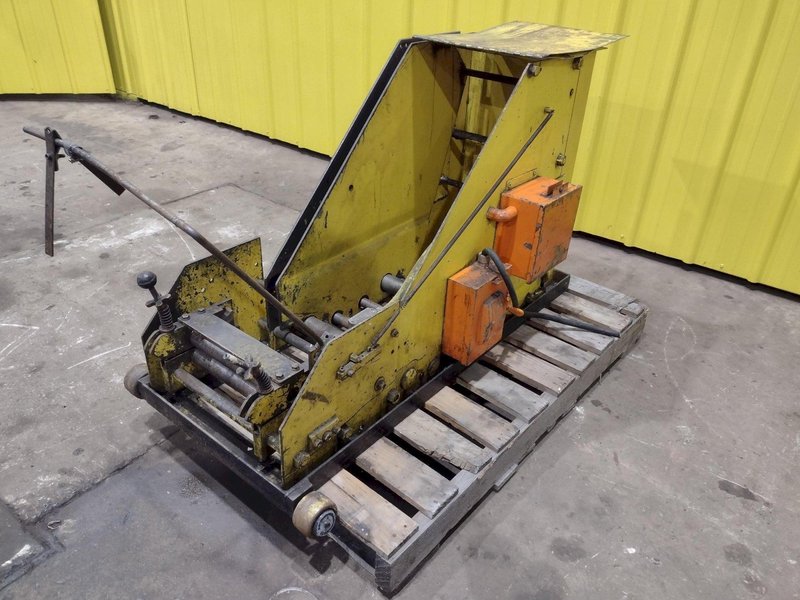 1,200 LB X 10&quot; ROWE MODEL #810 MOTORIZED COIL CRADLE: STOCK #20254