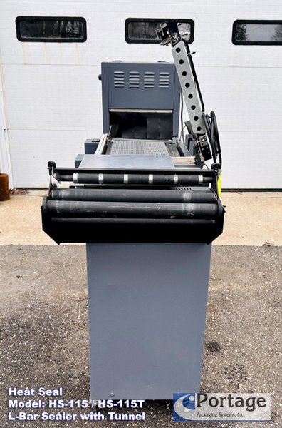 HEAT SEAL Model: HS-115 &amp; HS-115T  ||  Combination L-Bar Sealer &amp; Heat Tunnel