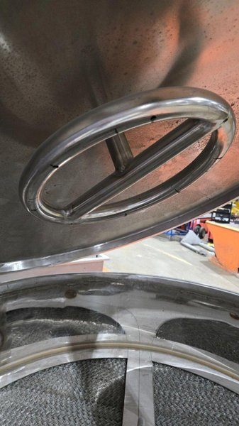 UNKNOWN BRAND STAINLESS STEEL TANK USED