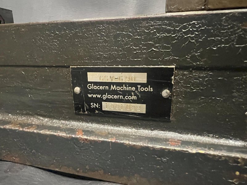 Glacern Machine Tools GSV-690 6" CNC Manual Vise 9" Opening