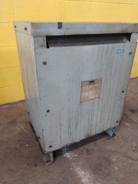 20 KVA WALCO 460 TO 230Y/133 VOLT ELECTRICAL TRANSFORMER: STOCK #11923