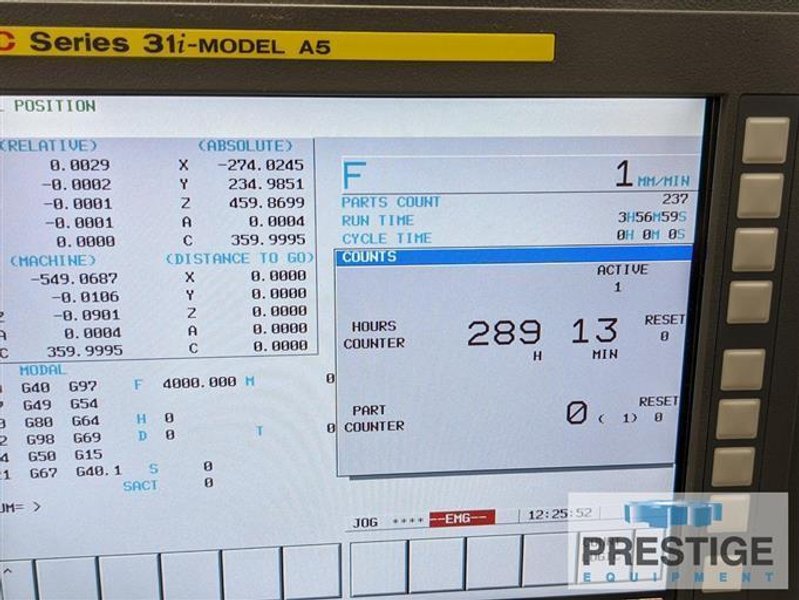Chiron FZ 12K S 5-Axis Vertical Machining Center