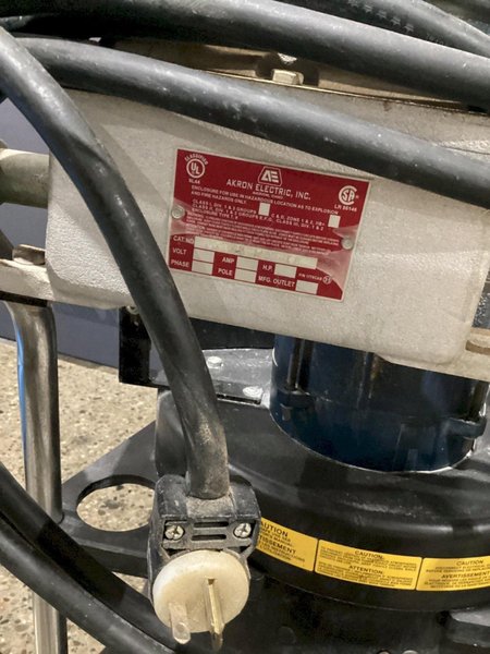 RUWAC DS1000-EX EXPLOSION PROOF INDUSTRIAL VACUUM USED WITH HOSE