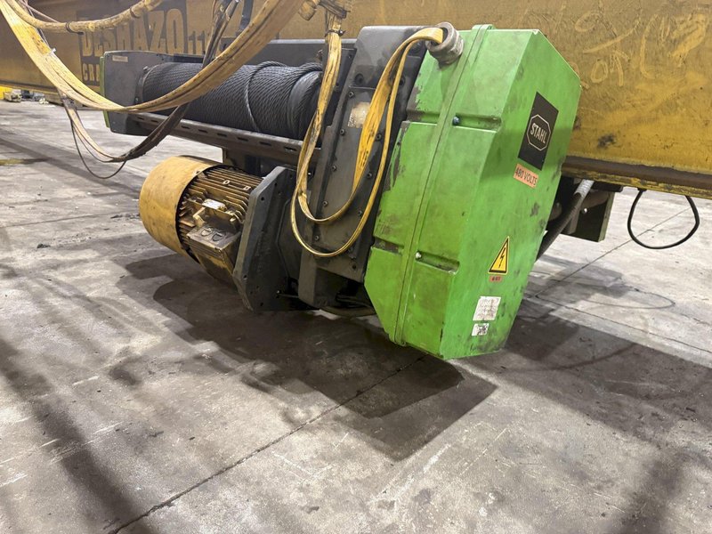 11.5 TON X 30' DESHAZO TOP RUNNING SINGLE GIRDER BRIDGE CRANE 2005 : YOBRO 25993