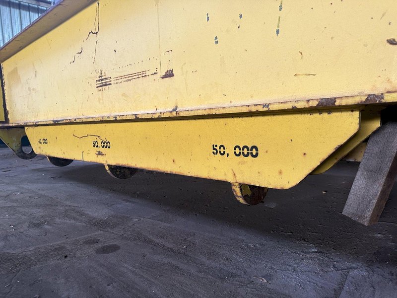 50,000 LB. X 30' CAPITAL STEEL HEAVY DUTY SPREADER BAR / LIFTING BEAM: STOCK #19486