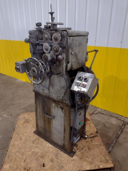.072&quot; X 1&quot; COIL TORRINGTON MODEL #W-21 SPRING COILER / COIL MACHINE: STOCK #18720