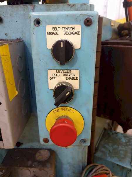 24" X .050" MACHINE CONCEPTS 21 ROLL PRECISION LEVELER, NEW 2007: STOCK #14174