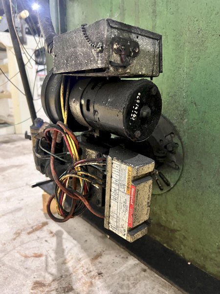 1998 DAYTON DUAL ZONE GAS POWERED PRE-HEAT DIE OVEN, WITH DIGITAL TEMP CONTROLLER: STOCK #20215