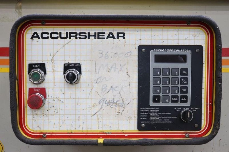 1997 Accurshear 625010 Hydra Mechanical Shear (#5735)
