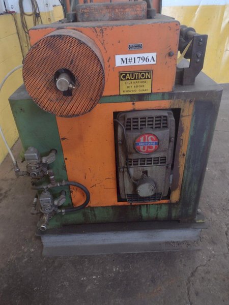 12" X .100" CWP MODEL #12A POWERED COIL STRIP STRAIGHTENER: STOCK 15285