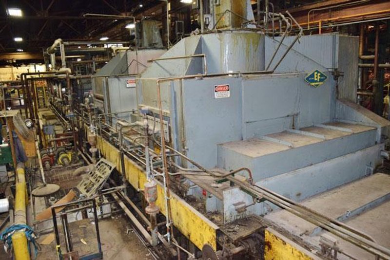 80" (2032mm) E.F.C.O. Roller Hearth Bright Anneal for Copper Tube Coils (13708)