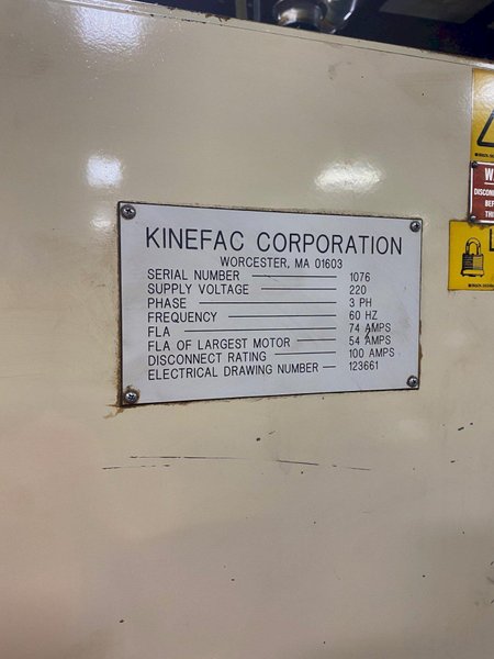 Kinefac MC-4 thread rolling machine