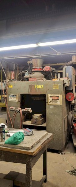 Gaylord model SATB30 30 liter cold box core machine with enclosure, set up for MeF with Gaylord central supply system model MeF-CSS, Gaylord gassing unit model MeF G75, Gaylord heat a purge and Siemens simatic t1315 plc controls