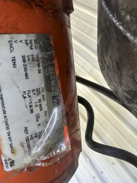 2 TON C &amp; M LOADSTAR HOIST WITH POWER TROLLY: STOCK #78944