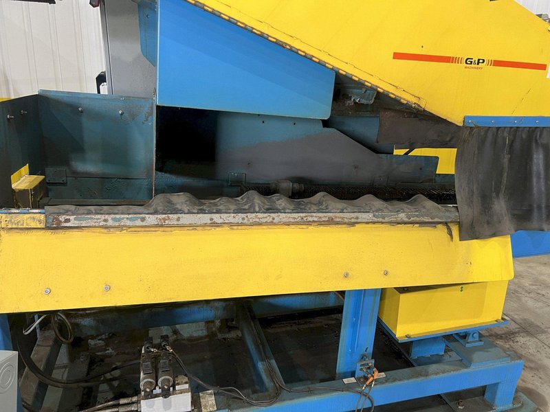 12&quot; X 24&quot; X 60 HP G&amp;P MACHINERY MODEL #S-7743-F BELT TYPE SURFACE GRINDER: STOCK #20596