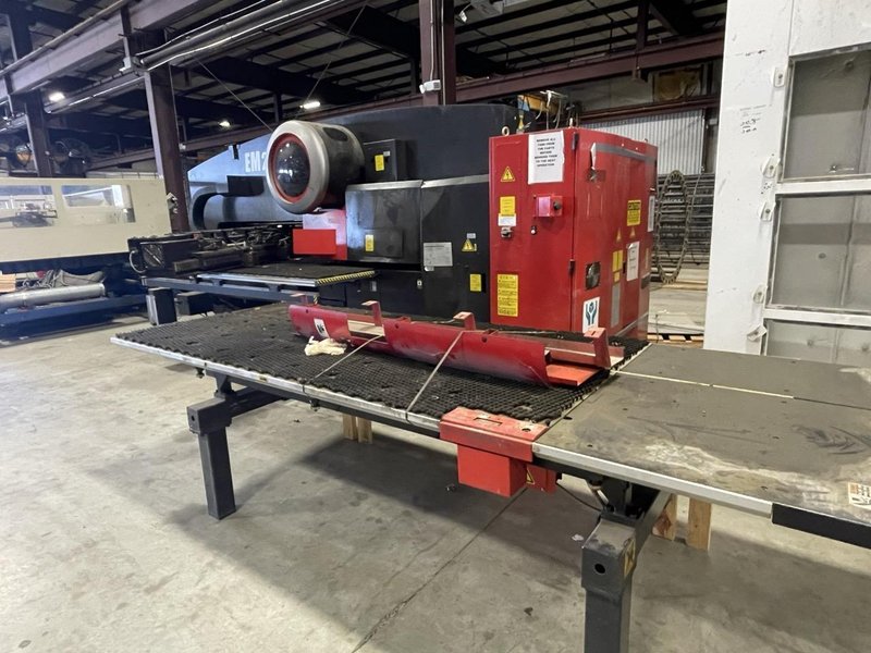 Amada EM2510NT CNC Turret Punch Press, 2004 – With AMS4020ROS Loader