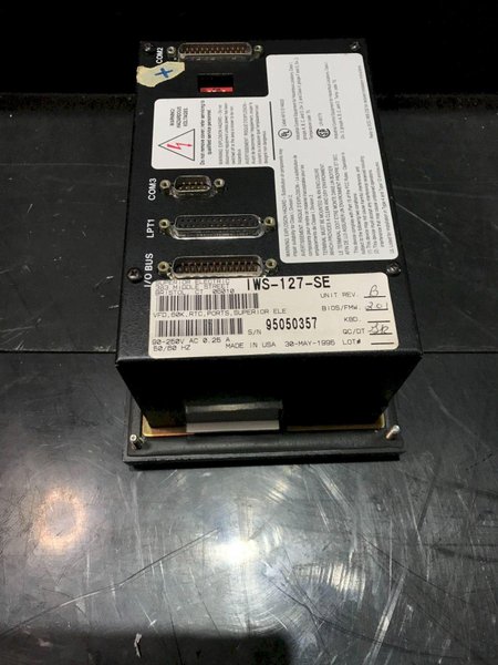 SUPERIOR ELECTRIC IWS-127-SE Programmable Operator Interface  USED