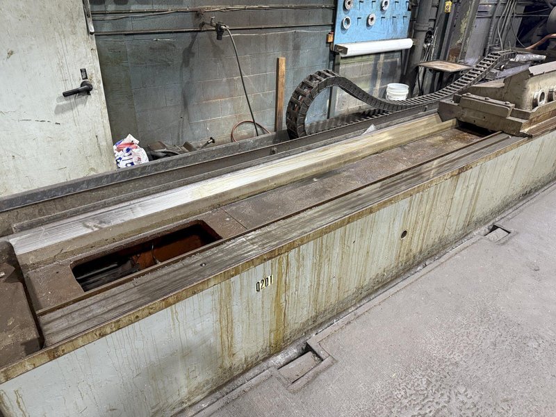 24&quot; SWING x 372&quot; LONG (31&#039; CAPACITY) CINCINNATI CYLINDRICAL GRINDER / POLISHING MACHINE: YOBRO #24067