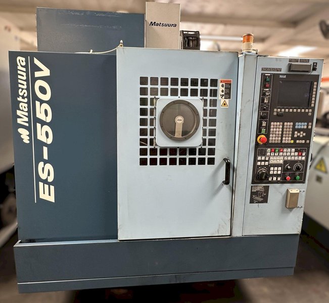 Matsuura ES-550V VMC 2005 With 4th Axis Rotary Table and Tail Stock