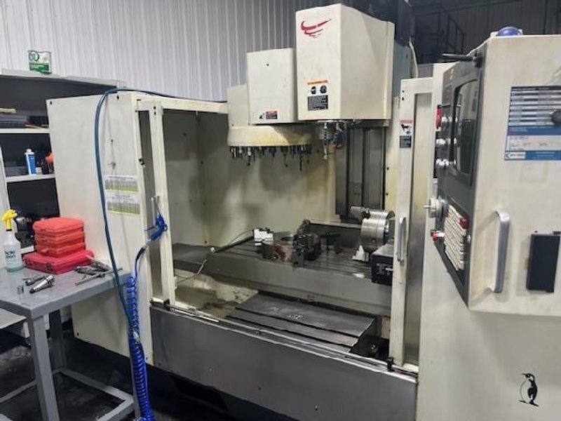 Fadal VMC 5020AHT, 2000 – 4th Axis Rotary, Tailstock, Tombstone, 10″ Chuck