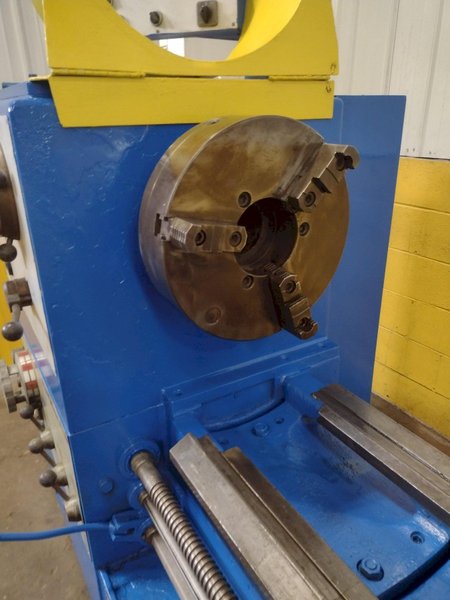 33" x  200" SUMMIT MODEL 30X4-200 ENGINE LATHE 4" HOLE: STOCK 15015
