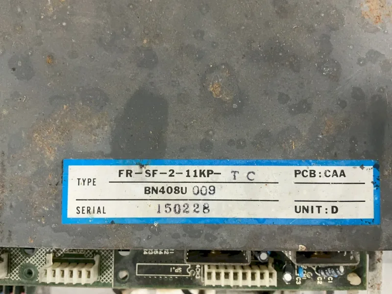 MITSUBISHI ELECTRIC CORP. FREQROL AC SPINDLE CONTROLLER  -  FR-SF-2-11KP-TC