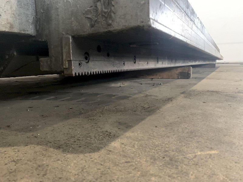 60&quot; X 168&quot; X 9&quot; T-SLOTTED FLOOR PLATE. STOCK # 0416923