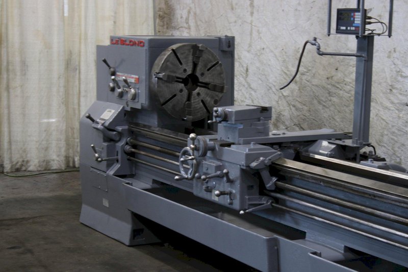 24&quot; X 144&quot;  LEBLOND ENGINE LATHE: STOCK #74884