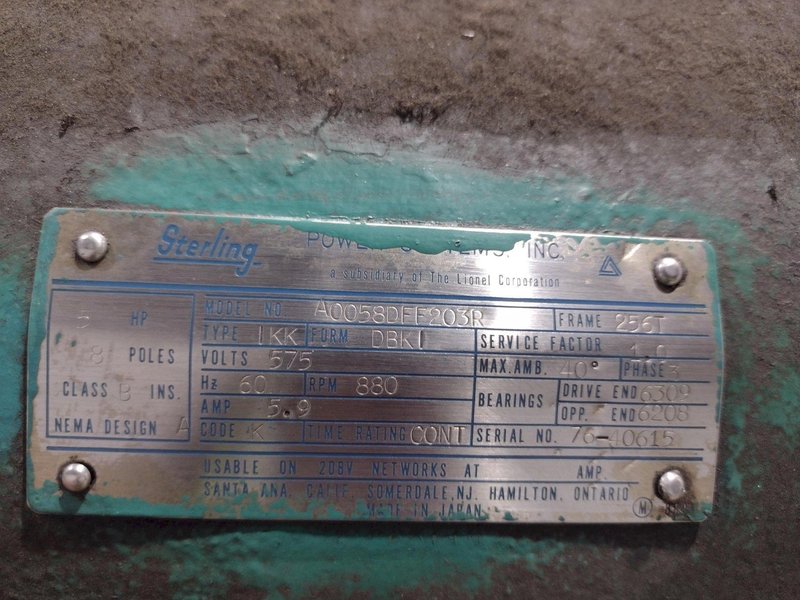 60 TON FEDERAL MODEL #60 OBI STAMPING PRESS 6&quot; STROKE: STOCK #22789