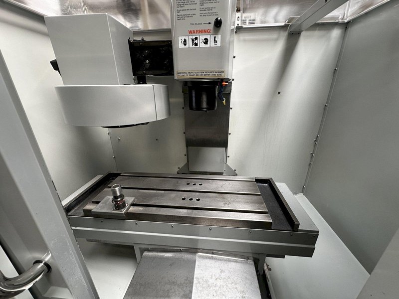 HAAS Super Mini Mill 2008 Probe Tool Pre-setter Chip Auger Low Hours, Top Cover