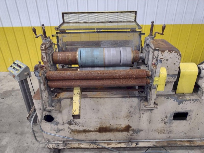 36&quot; YODER POWERED SLITTING HEAD WITH FEED ROLLS: STOCK #22948