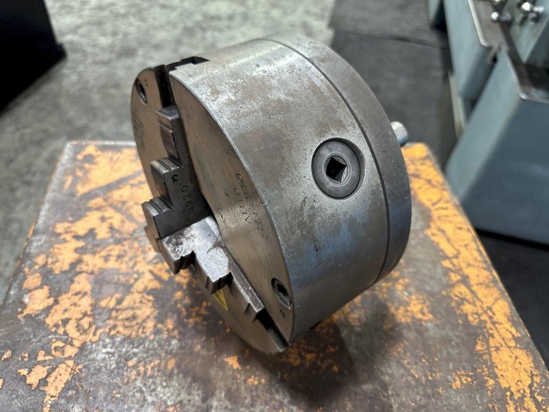 9&quot; STRONG 3 JAW LATHE CHUCK:  STOCK #76850