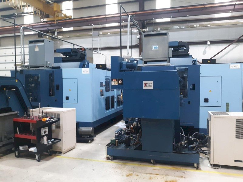 2 – Matsuura MAM72-63V UMC, 2006 &amp; 2005 – 5 Axis, 2 machines, 23 Pallet System With Shuttle!