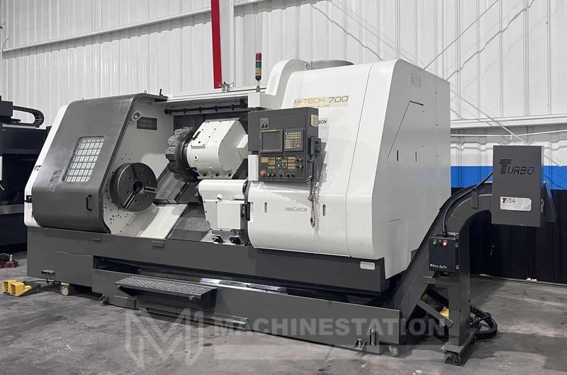 Hwacheon Hi-Tech 700 CNC Turning Center – Lathe