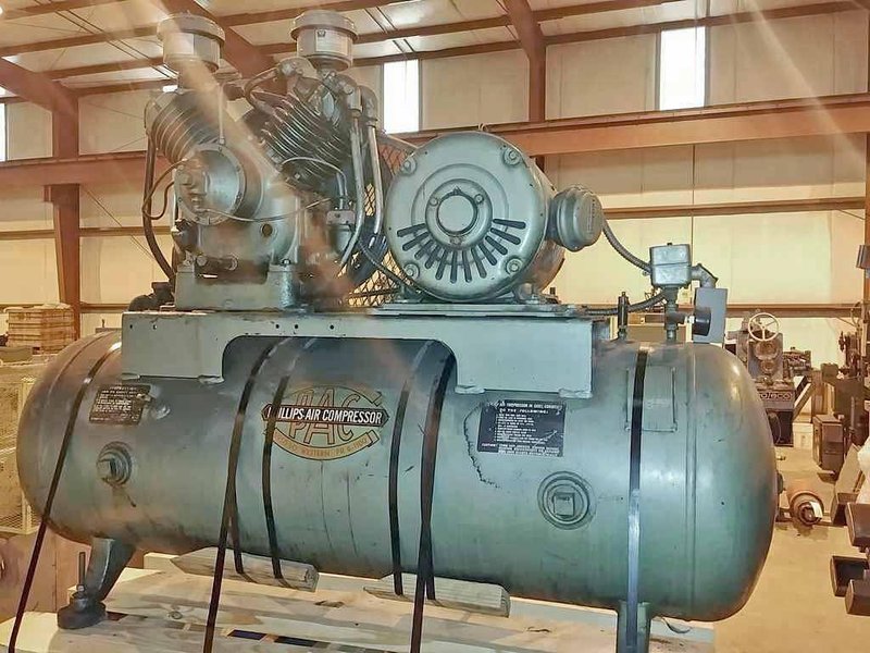 Air Compressor, Phillips Air Compressor STOCK #2771