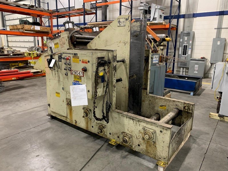 CWP Coil Cradle Straightener Combination 12,500 Lb x 30" Wide