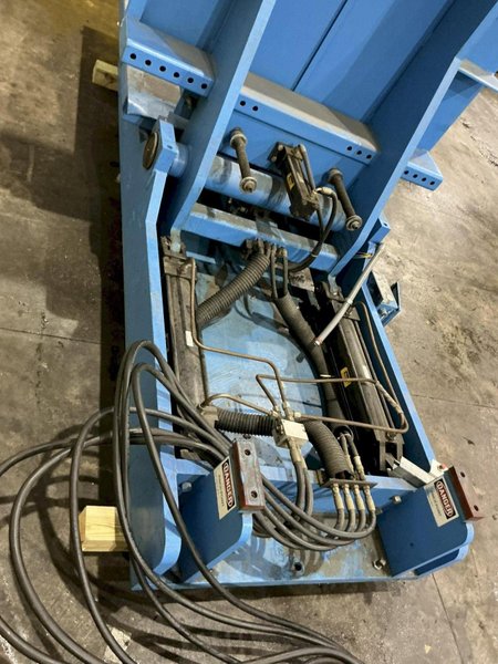 5000 LBS x 60" x 48" AUTOMATIC HANDLING HYDRAULIC UPENDER / FLIPPER: YOBRO #25093