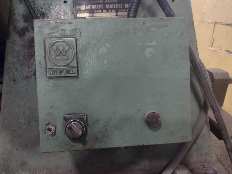 4,000 LB 2 TON x 24&quot; LITTELL MODEL #40  MOTORIZED UNCOILER COIL REEL: STOCK #15324