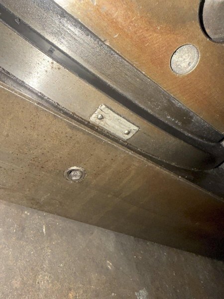 24" X 24"  DEVLIEG AIR LIFT ROTARY TABLE. STOCK # 0220926