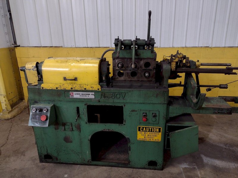 3/8&quot; LEWIS MODEL #8CV WIRE STRAIGHTEN &amp; CUT MACHINE: STOCK  16185