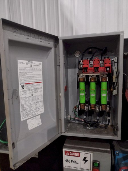 3 PHASE (240 &amp; 480 VOLT) ELECTRIC TEST BENCH WITH 15 &amp; 45 KVA TRANSFORMER: YOBRO #25298