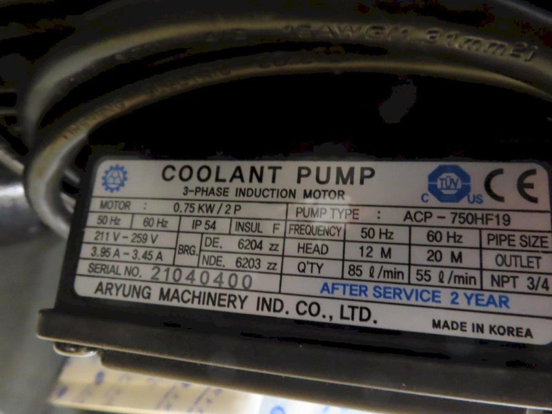 Power Cool Coolant Pump for Haas Coolant Tank (New)- Auction Item